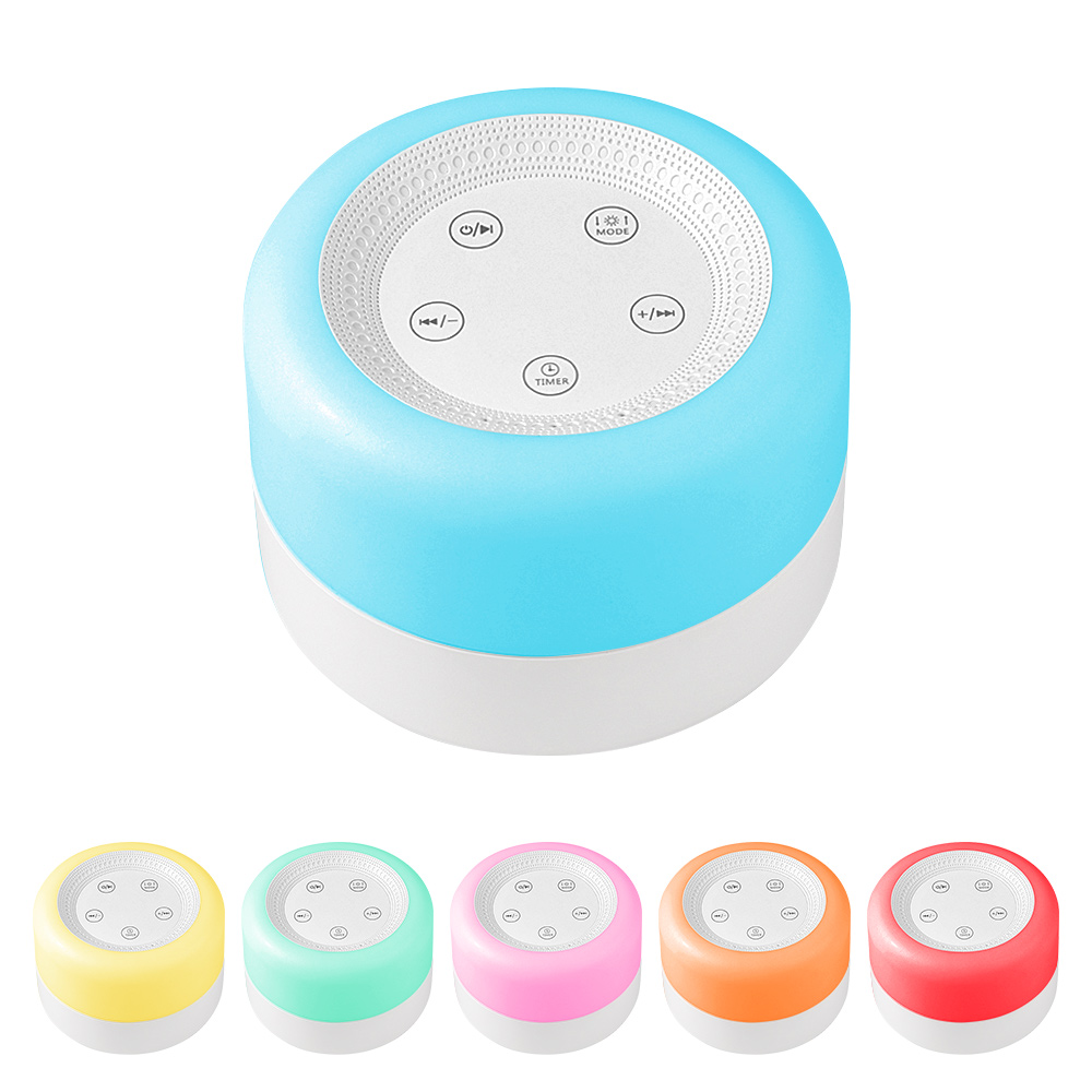 White Noise Machine Sleep - 白色ノイズマシン,USB経由で充電可能,子供用スリープデバイス,ノイズ抑制