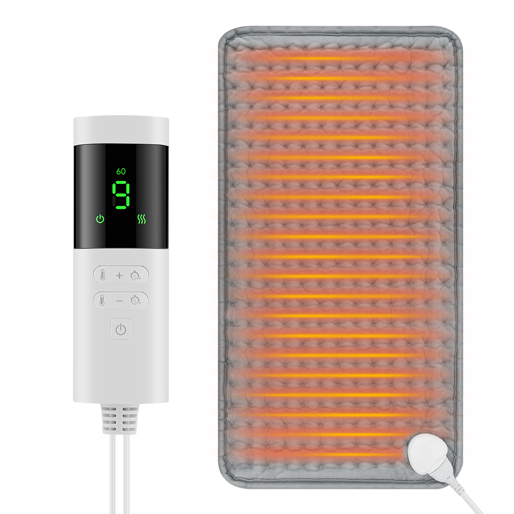 Sauna Blanket Infrared - 電気加熱パッドブランケット 9 レベル 4 モードタイマー加熱パッド肩首背中脊椎脚冬暖かい