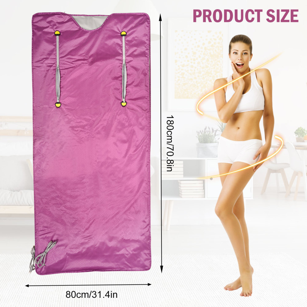 袖付きサウナブランケット、デジタルサーマルサウナブランケット - Sauna Blanket Infrared のレビューと価格