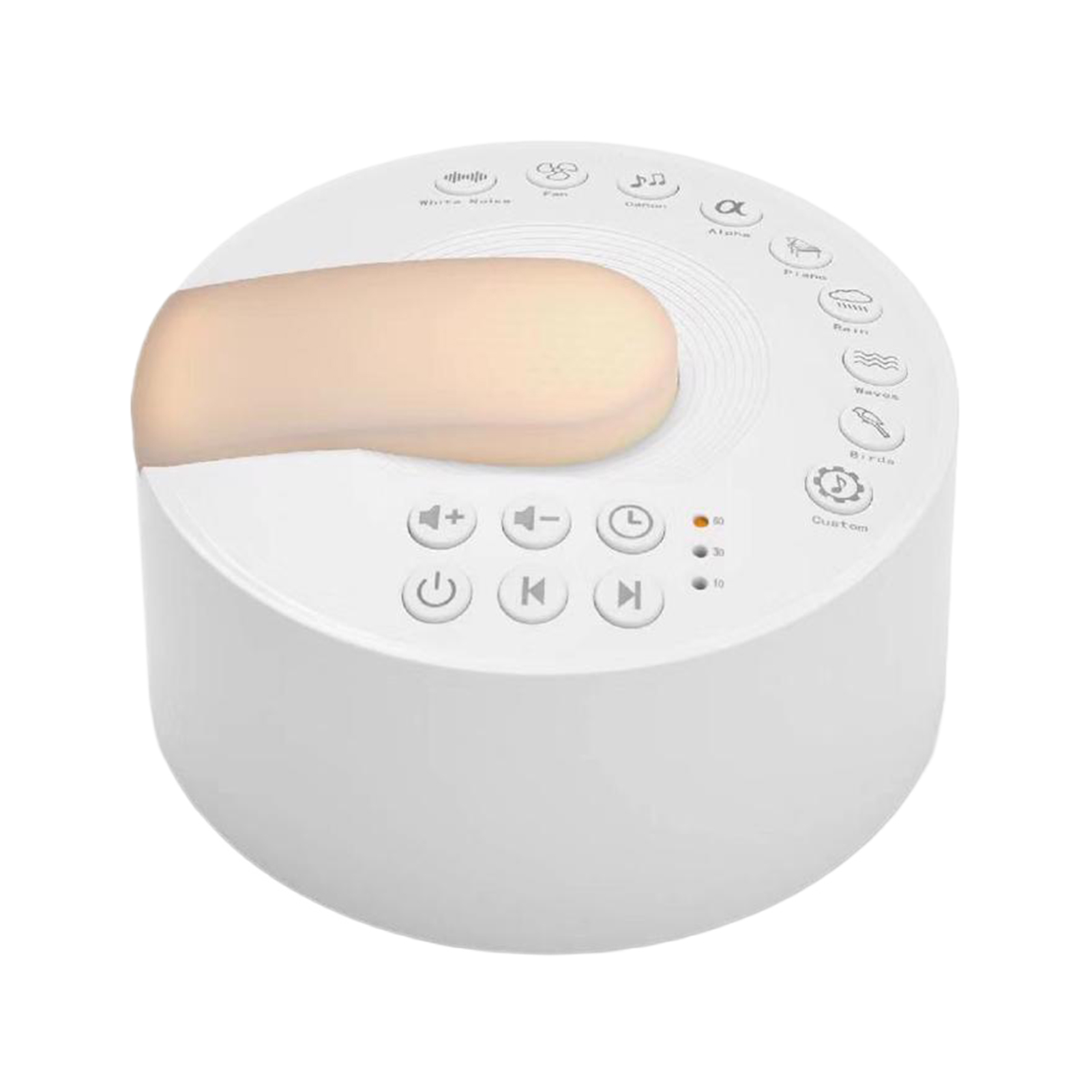 充電式ホワイトノイズマシン睡眠用サウンドマシン赤ちゃん大人用 - White Noise Machine Sleep のレビューと価格