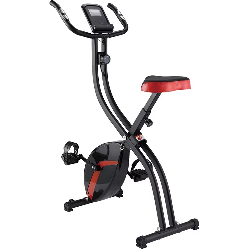 マグネット制御の静止自転車 - ホームジム用折りたたみ式ヘル - Health Wellness Home Care のレビューと価格