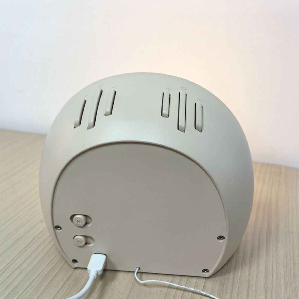 日の出を模した目覚ましライト付き目覚まし時計、布製、Blue - White Noise Machine Sleep のレビューと価格