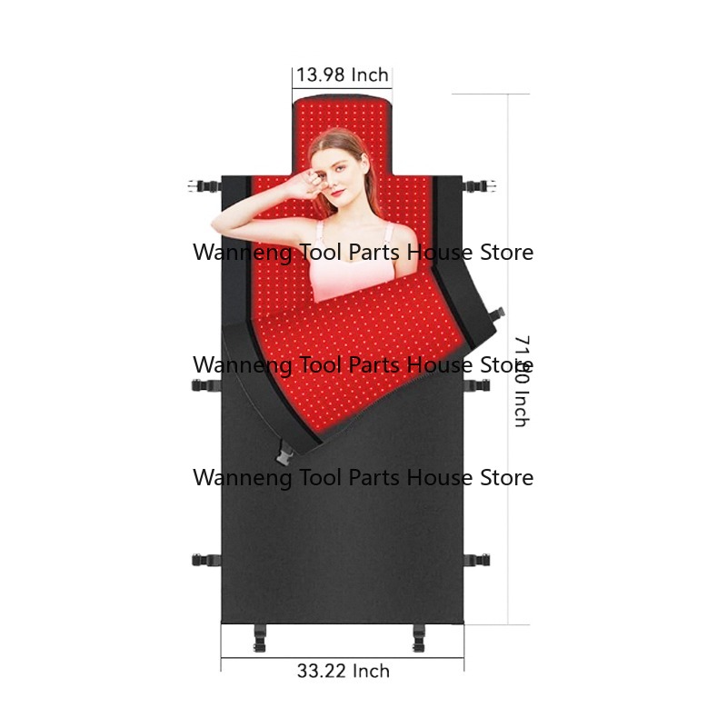 家庭用660nm赤色光と850nm近赤外線光療法ブランケット - Sauna Blanket Infrared のレビューと価格