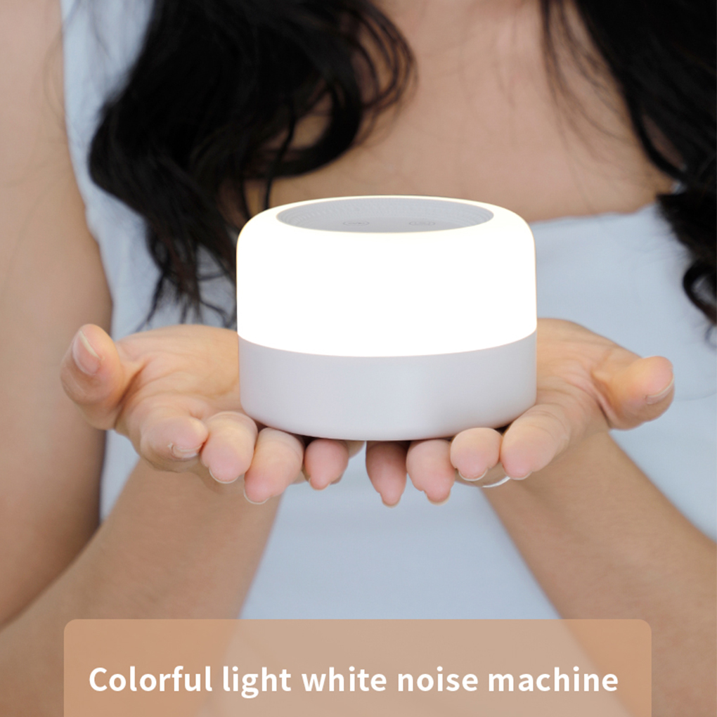ベビーホワイトノイズマシン ナイトライト付き 睡眠リラックス - White Noise Machine Sleep のレビューと価格