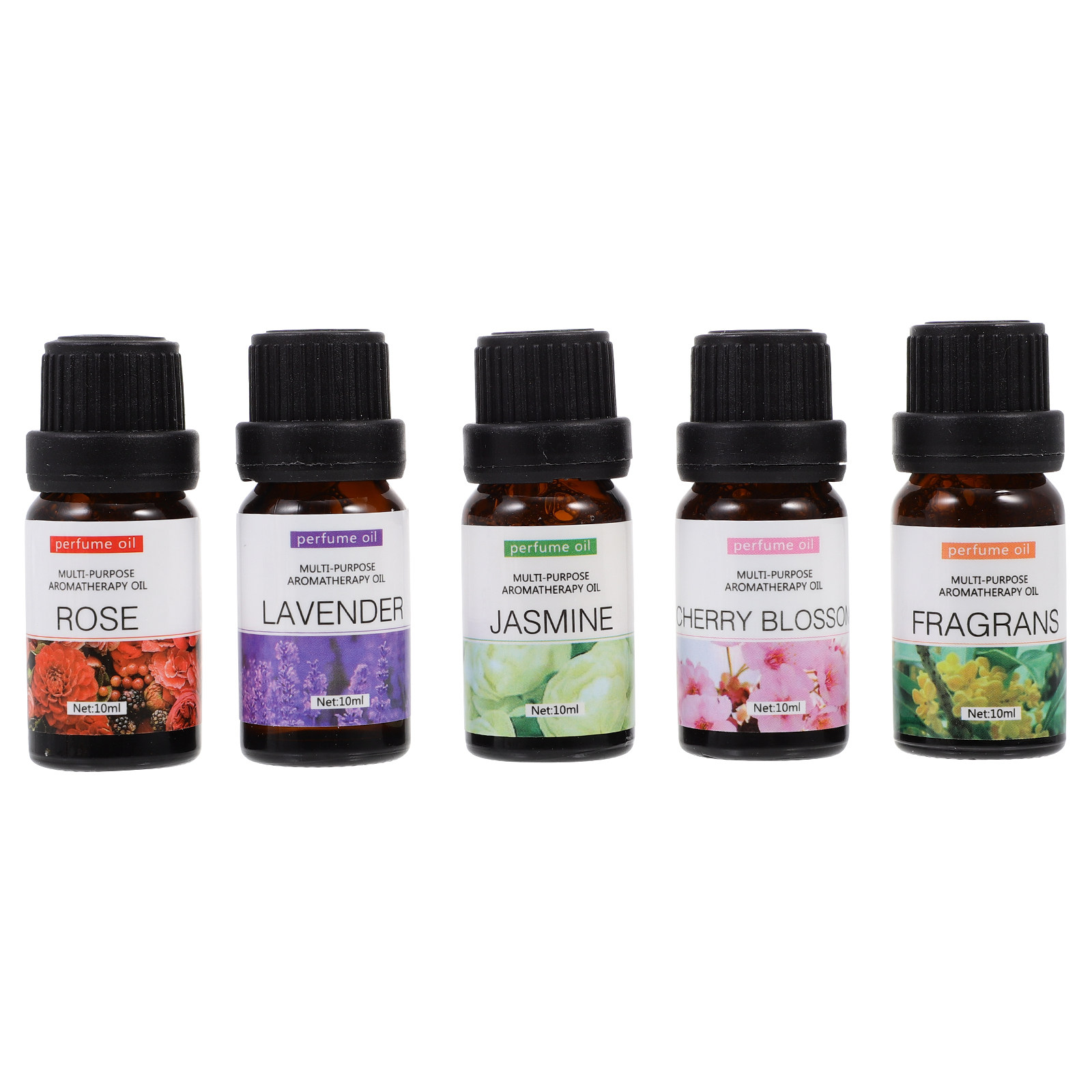 5個入りプレミアムエッセンシャルオイルアロマセラピーフレグラ - Aromatherapy Diffuser のレビューと価格