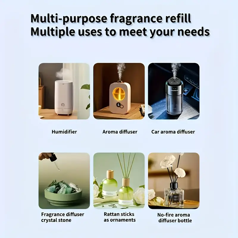 260ml大容量アロマセラピーエッセンシャルオイル詰め替え、 - Aromatherapy Diffuser のレビューと価格