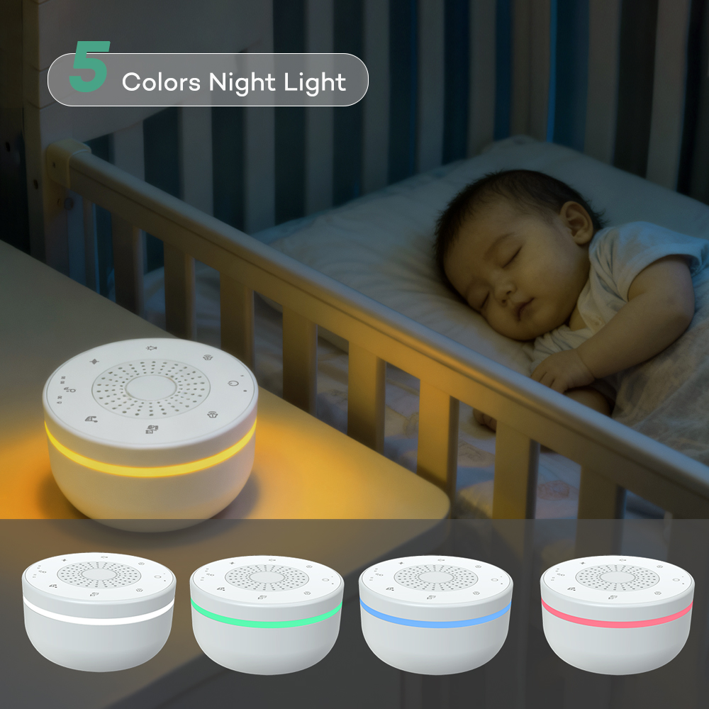 ベビーホワイトノイズマシン USB充電式 タイマー設定機能付 - White Noise Machine Sleep のレビューと価格